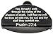 Sure Plug Gen 4-5 Laser Engraved PSALM 23:4 - Designed for Glock 17, 19, 22, 23, 31, 32, 34, and 35.