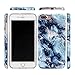 GOLINK iPhone 7 Plus Case/iPhone 8 Plus Marble Case, Matte Marble Series Slim-Fit Anti-Scratch Shock Proof Anti-Finger Print Flexible TPU Gel Case for iPhone 7/8 Plus - Blue Marble
