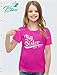 Big Sister Est 2017 / 2016 - Siblings Gift Kids T-Shirt With Big Sister Stickers