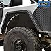 EAG Steel Rear Fender Flare Armor Fit for 76-86 Jeep Wrangler CJ7