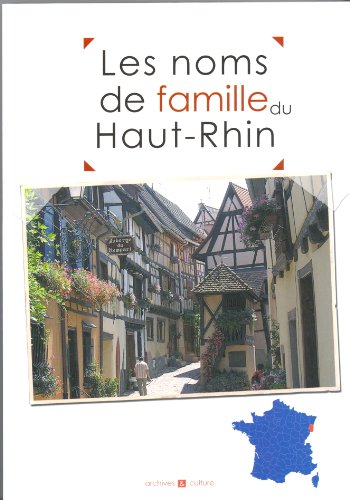 Les  noms de famille du Haut-Rhin