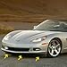C6 Corvette Front Lower Complete Spoiler 3 Sections with Mount Hardware Fits: 05 Through 13 Corvettes