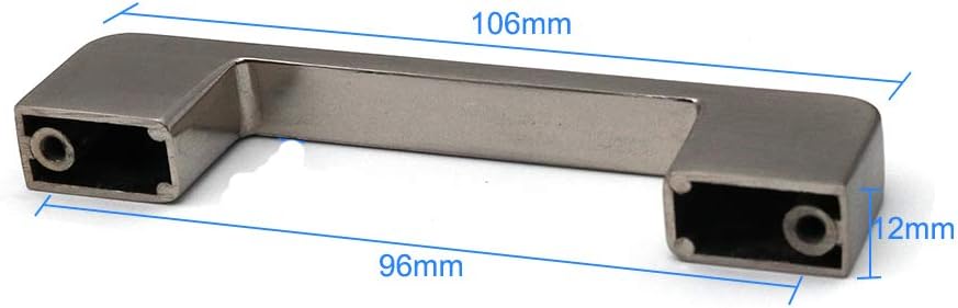 Set of 10 NUZAMAS Cabinet Door Handles and Pulls, Furniture Drawer Handles, Zinc Alloy, 106mm Long - Image 4
