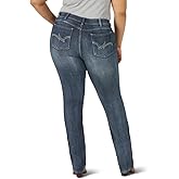 Wrangler Women's Plus Size Straight Leg Jean