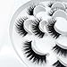 7 Pairs Natural Faux Mink lashes Fluffy False Eyelashes Wholesale 3D Lashes Pack