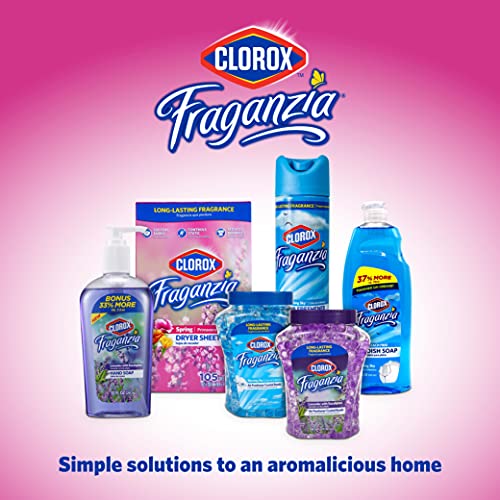 Clorox Fraganzia Scent Boosting InWash Crystals Twin Pack, Lavender