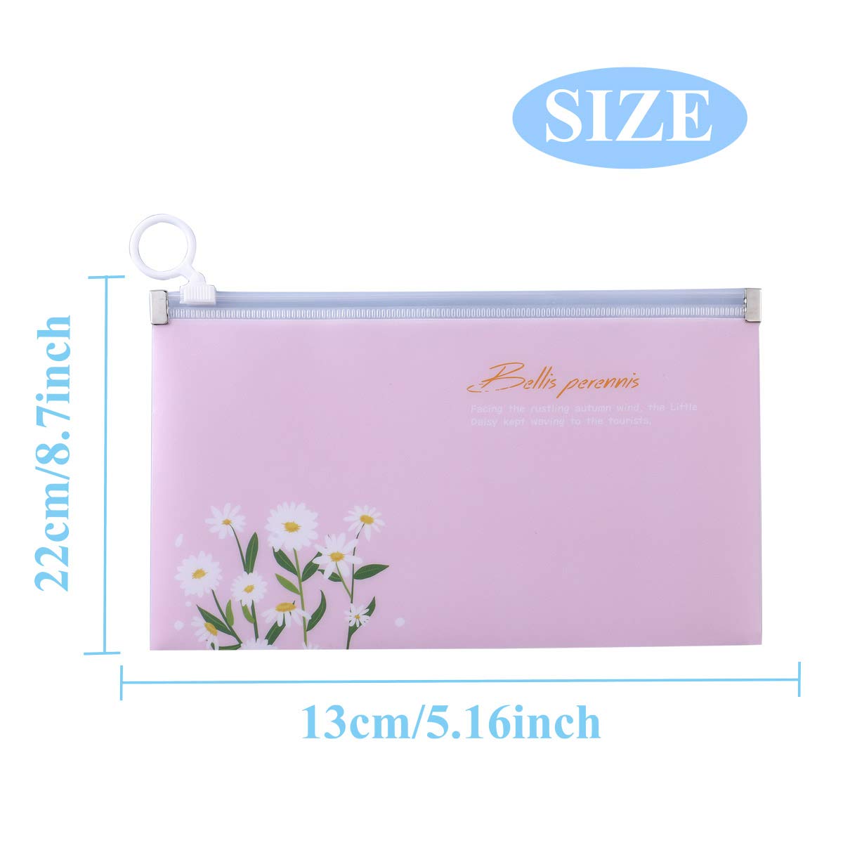 4PCS Face Cover Organizer Case Zipper Storage Bag Cosmetic Container Portable Face Covers Clips Mini Travel Bags Set of Assorted Colors Blue Pink Clear Green (Clear 4pcs)