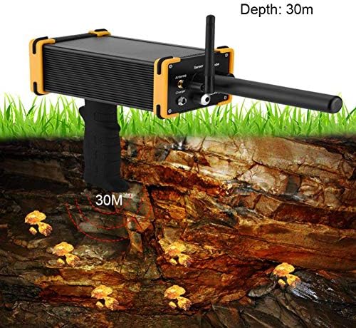 XIXIsport Metal Detectors Long Range Underground Copper Gold Diamond Silver Copper Precious Stones Treasure Hunter 30M
