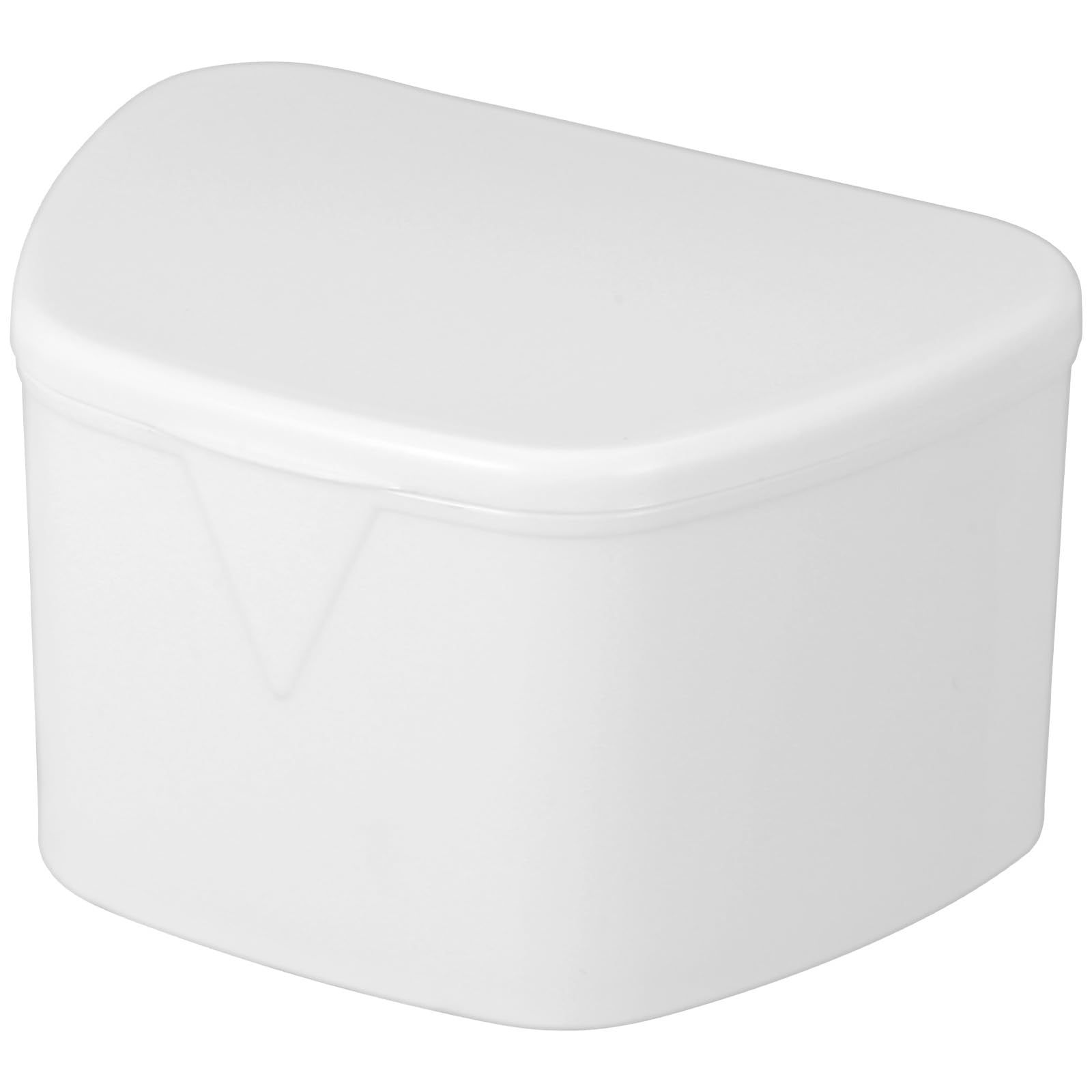 Milisten Plastic Artificial teeth Box Easy Carrying Artificial teeth Holder Non-Toxic Prosthetics Storage Box Portable Artificial teeth Box for Trip Travel Home