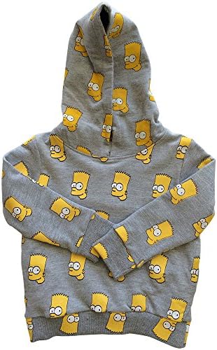 Little Boys Bartall Sweatshirt Hoodie Grey (2)