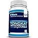 Tongkat Ali 500 mg Maximum strength Longjack 200:1 Testosterone Booster 60 Vegetarian Capsules