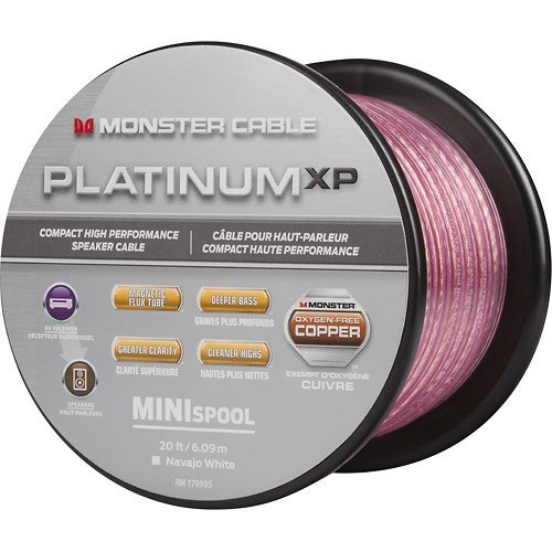 Monster cable mc plat xpms-20 ww platinum xp clear jack…