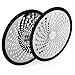 STAN BOUTIQUE Shower Drain Hair Trap | Bathroom Stall Drain Catcher Cover Strainer Protector Cover Stopper Bathtub Collector, Stainless Steel, and Silicone - Black - Only for FLAT drains