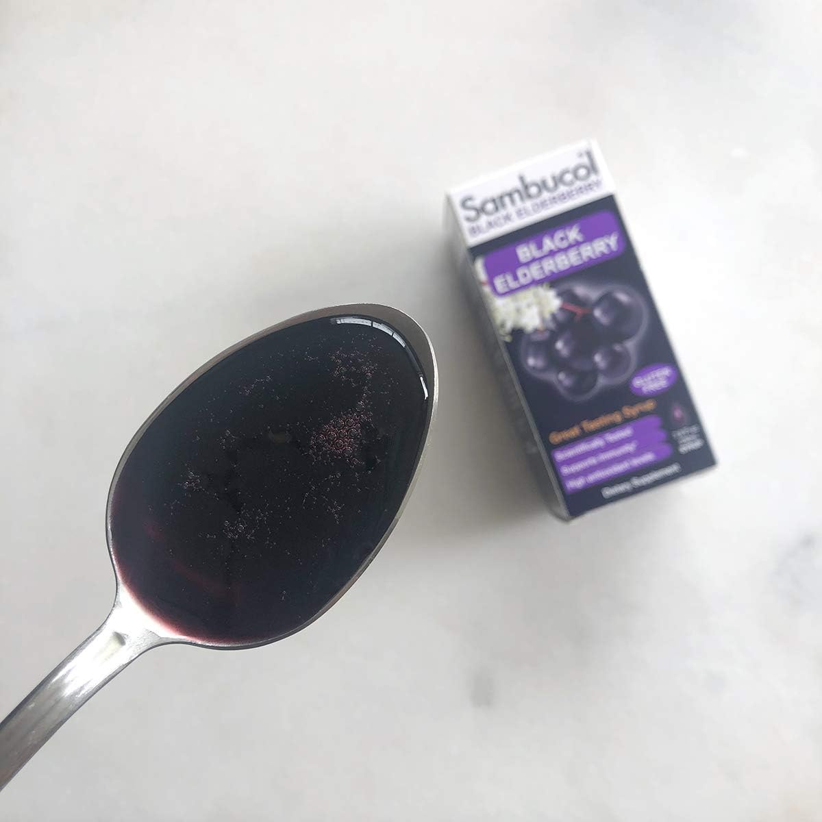 Sambucol Black Elderberry Syrup Original Formula, 7.8 Ounce Bottle: Health & Personal Care
