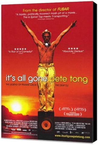 Pop Culture It's All Gone Pete Tong 27 x 40 Movie Poster - Style C - Museum Wrapped Canvas