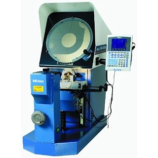 Mitutoyo 64PKA087 PH-A14 Optical Measuring Horizontal Profile Projector with QM-Data200 Arm Mount Type, 10x Projection…