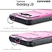 COVRWARE Samsung Galaxy J3 / Galaxy Amp Prime / Express Prime - [Aegis Series] Heavy Duty Full-body with Built-in [ Screen Protector ] Rugged Holster Armor Case & Belt Swivel Clip [Kickstand] - Pink