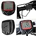 OUTERDO Waterproof Digital LCD Bike Computer Speedometer Odometer Stopwatch