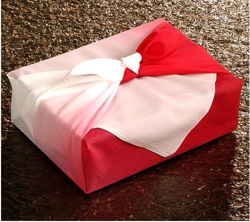 [L/27inc] FUROSHIKI - Japanese Traditional Wrapping Cloth (Red/gradation)