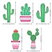Boao 3 Pcs Llama Party Supplies Llama Cactus Banner Garland Llama Party Decoration Cactus Banner for Mexican Fiesta Llama Themed Birthday Graduation Cinco de Mayo Hawaiian Party Supplies