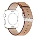Yichan Woven Nylon Fabric Wrist Strap Replacement Band with Classic Square Stainless Steel Buckle for Apple iWatch Series 1 / 2,Sport & Edition,42mm,Toasted Coffee and Caramel