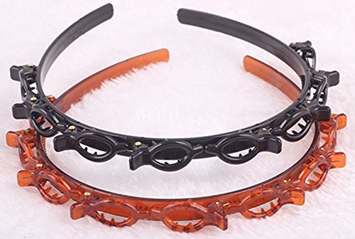 Lovef 2Pcs 2016 New Korean Hair Beauty Hair Styling Accessory Tools Bang Hair Clips Hair Barrette Hair Hoop Headband for Women Girls