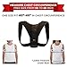 Posture Corrector - Posture Corrector for Men and Women - Back Posture Corrector Brace - Adjustable Perfect Mens Womens Upper Back Brace - Elastic Comfortable Posture Corrector Shoulder Support