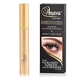 Anava Eyelash Growth Serum (6-Months Supply) All Natural Enhancing Treatment for Falling, Thinning Lashes, Nourishing & Thickening Eyelash Conditioner – Healthy, Thick, Long & Strong Lashes in 4 Weeks