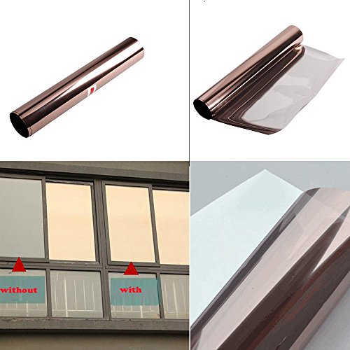 image for HOHO] One Way Mirror Film Reflective Solar Tint Anti-UV Home Building 
