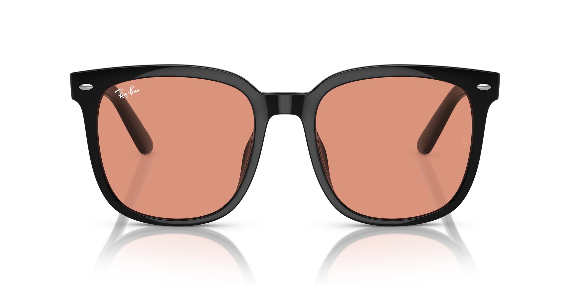 Ray-Ban RB4401D Sunglasses, Black/Orange, 57 mm
