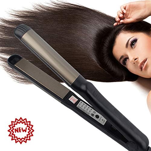 FXXXYSH Hair Straighteners, Professional Tourmaline Ceramic Hair Straightener, 140-220 °C Temperature Setting, Upgrade Negative ion