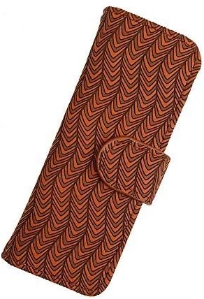 Stylish Texture Carrying Case Wallet for JUUL Pods and Charger,Portable Leather Cover Holder Compatible with JUUL and Other Popular Vapes,Pods,Charger(Device Not Included),Brown
