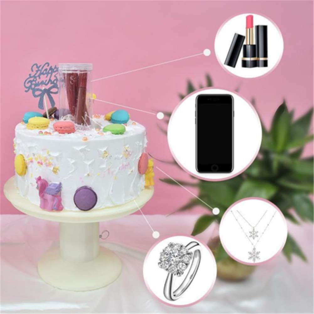 Presentoirs A Gateau Lypxx Surprise Cake Musical Support De Gateau De Joyeux Anniversaire Outil De Gateaux De Declenchement De Cabine Support De Gateau 2 En 1 Popping Musical Popping Cake Stand Cuisine