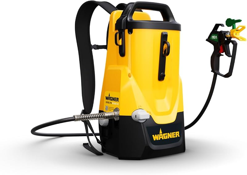 Akku-Farbsprühsystem Control Pro 300 Move 18V Baretool - Frei und flexibel: bequem als Rucksack, stationär auf dem Boden oder mobil in der Hand *OHNE Akku + Ladegerät*
