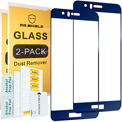[2-pack]-mr shield for huawei honor 8 [full cover] [s…