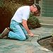 Dimex E-Z Connect Plastic Multipurpose Paver and Landscape Edging Project Kit, 24-Feet, Black (1506BK-24C)