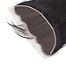 Straight Virgin Natural Human Hair Lace Frontal Closure 13X4 Ear to Ear (14 inch, Natural Black)