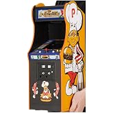 Quarter Arcades Burger Time 1/4 Scale Mini Arcade | Authentic wooden cabinet, Original ROM, DIP switch access, 5-inch TFT screen