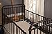 Namesake Abigail 3-in-1 Convertible Metal Crib in Vintage Iron, Greenguard Gold Certified