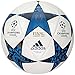 adidas Performance Champions League Finale Cardiff Capitano Soccer Ball, White/Mystery Blue/Cyan, Size 5