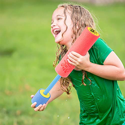 image for Fun-Here Water Shooter 9-Pack Pool Noodles 2 Styles Summer Toys Bulk W