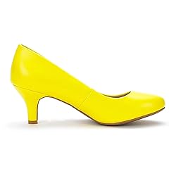 DREAM PAIRS Women's Dress Comfortable Low Heel Pump