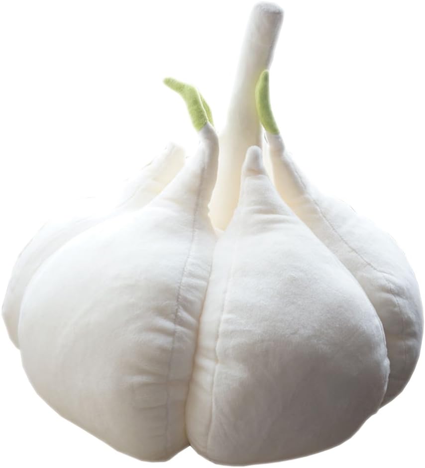 Amazon Com Creative Personality Plush Toys Cartoon Garlic Pillow 15 7 Home Kitchen