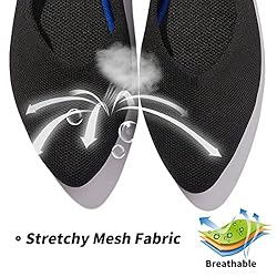 Women's Mesh Flats Shoes Pointed-Toe Dress Shoes