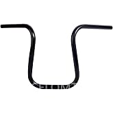 1'' Round Ape Hanger HandleBars Fit Harley Street Bob Sportster XL 883 1200 Street Bob Fat Boy Shadow Intruder Vulcan Road Star Drag Star Volusia Custom Application