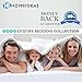 HOMEIDEAS 4 Piece Bed Sheet Set (Full,Sapphire Blue) 100% Brushed Microfiber 1800 Bedding Sheets Deep Pockets,Wrinkle & Fade Resistant