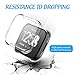 Case for Fitbit Versa,Soft TPU Clear Cover Case for Fitbit Versa Smart Watch with Full Protection - Fibit Versa Accessories Case