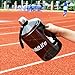BuildLife 1 Gallon Water Bottle - Motivational Fitness Workout with Time Marker/Drink More Daily/Clear BPA Free/Large 128OZ Capacity Throughout The Day(Black,1 Gallon)