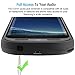 Galaxy S8 Battery Case, Press Play Charging Battery Pack for Samsung Galaxy S8 - 4500mAh Extended Battery Fast Charger Protective Case Power Juice Bank (Black)