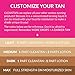 CLEANTAN self tan concentrate tanning drops, add liquid tanner drops to any lotion, serum, or oil to make a custom dream sunless tanner, zero odor or streaks, non-toxic MINI Try Me Size (10 ML (10 ML)